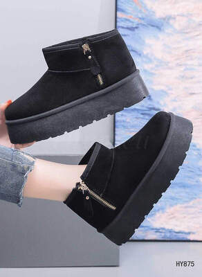 Botki damskie   7AHY875.BLACK  (36/41,12par)