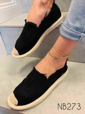 Balerinki damskie 7ANB273.BLACK (36/41,12par)