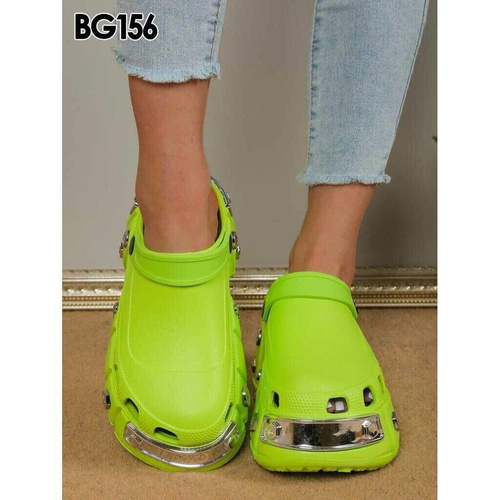 Klapki damskie  7ABG156.GREEN  (36/41,12par)