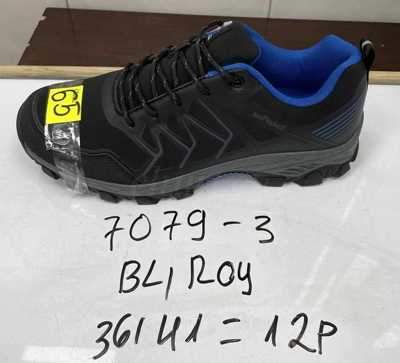 Buty sportowe damskie 7A7079-3.BLACK/ROYAL (36/41,12par)