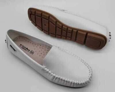 Balerinki damskie 7AHH708-9.WHITE (36/41,12par)