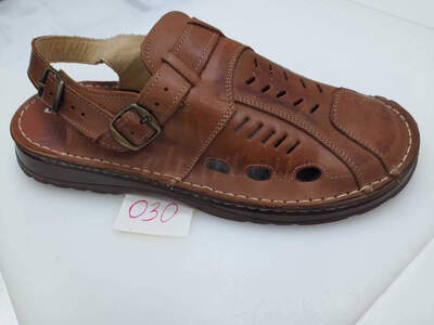 Klapki męskie   9A030.DBROWN (40/46,10par)