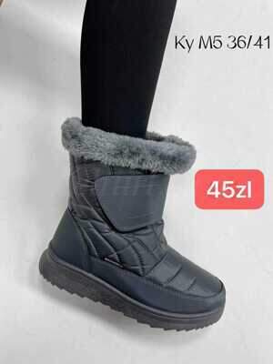 Botki damskie 7AKYM5.GREY (36/41,12par)