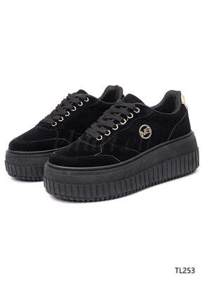 Buty sportowe damskie 7ATL253.BLACK (36/41,12par)