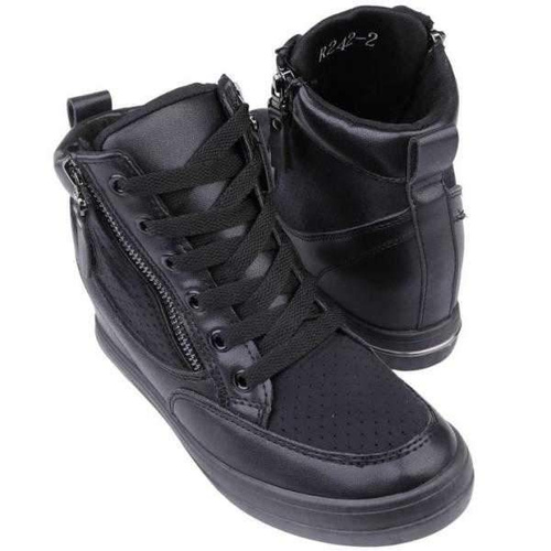 Botki damskie R242-2.BLACK (36/41,12par)