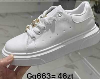 Buty sportowe damskie 7AGG663.WHITE (36/41,12par)