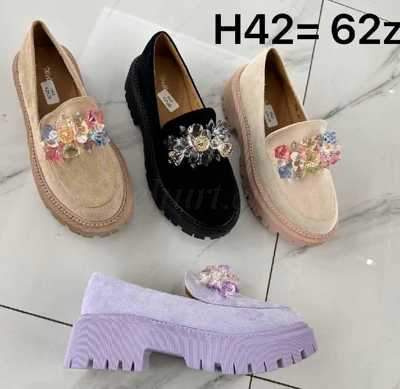 Półbuty damskie 7AH42.KOLORDOWYBORU (36/41,12par)