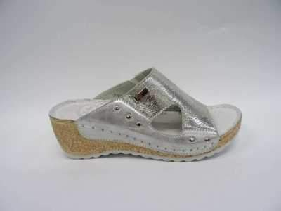 Klapki damskie 7A0109.SILVER (36/41,12par)