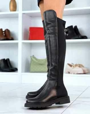 Kozaki damskie 7AH1073.BLACK Ocieplane (36/41,12par)