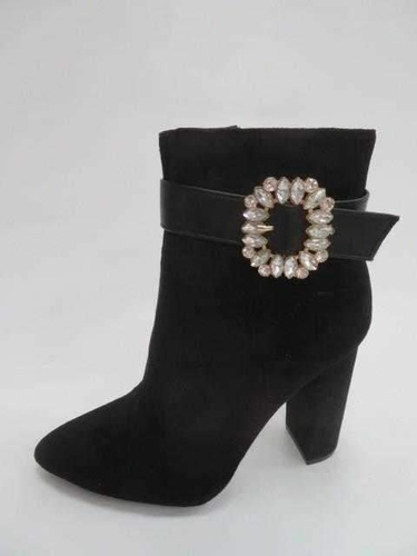 Botki damskie 7AUK53.BLACK Ocieplane (36/41,12par)