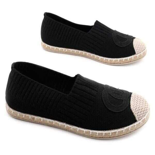 Balerinki damskie F92-2.BLACK (36/41,12par)
