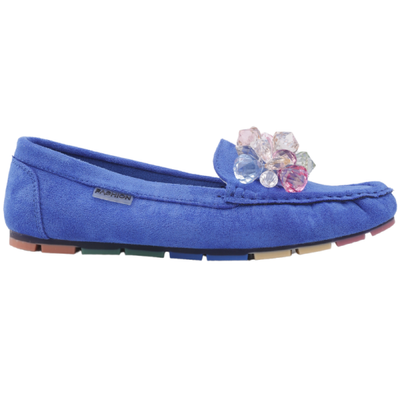 Mokasyny damskie MH23-13.BLUE (36/41,12par)