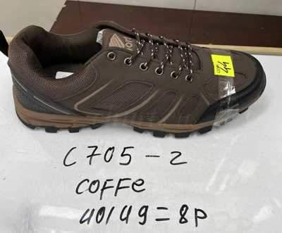 Buty sportowe męskie 11AC705-2.COFFE (46/49,8par)