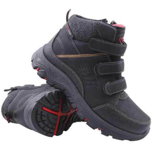 Trzewiki damskie B2048-1.BLACK/CAMEL (36/41,8par)