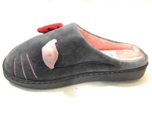 Kapcie damskie  7AKP12-9.GREY (36/41,12par)