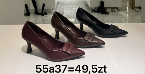 Czółenka damskie 7A55A37.BROWN (36/41,12par)