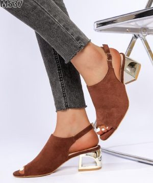 Sandały damskie 7AM537.BROWN (36/41,12par)