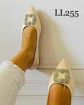 Balerinki damskie 7ALL255.BEIGE (36/41,12par)