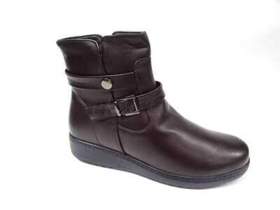 Botki damskie 7A2045-3.BROWN (36/42,12par)