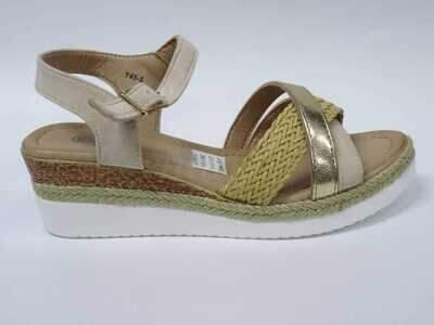 Sandały damskie 7AY45-1.BEIGE (36/41,12par)
