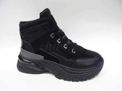 Trzewiki damskie  7AH2101A.BLACK     (36/41,12par)