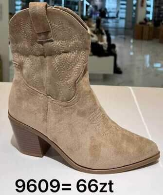 Botki damskie 7A9606.BEIGE (36/41,12par)