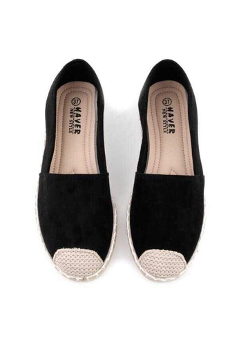 Balerinki damskie F96-1.BLACK (36/41,12par)
