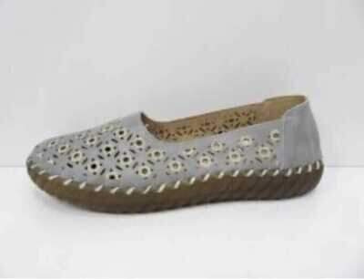 Balerinki damskie 7A22T38-3.GREY  (36/41,12par)