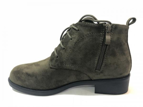 Botki damskie RM01-7.GREEN Ocieplane (36/41,8par)