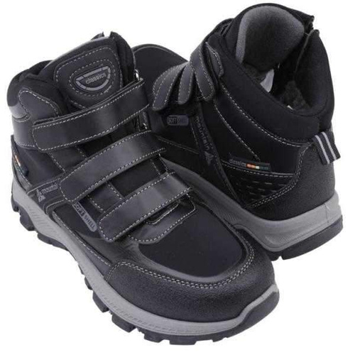 Trzewiki damskie B2047-2.BLACK/GREY (36/41,8par)