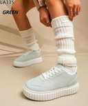 Buty sportowe damskie 7ALA335.GREEN (36/41,12par)