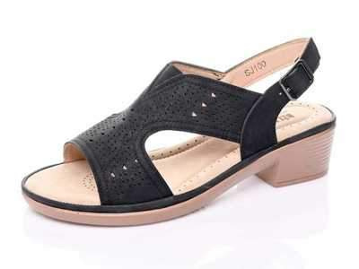 Sandały damskie 7ASJ100.BLACK (36/41,12par)