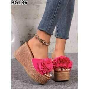 Sandały damskie   7ABG136.FUSHIA (36/41,12par)