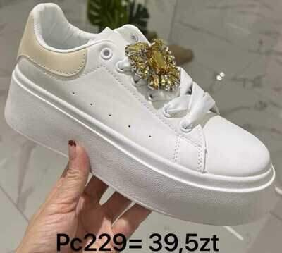 Buty sportowe damskie 7APC229.GOLD (36/41,12par)