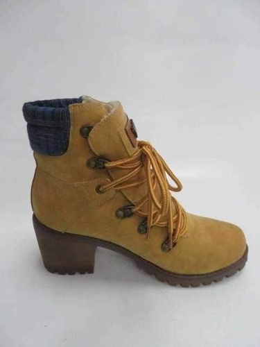 Botki damskie 7AA021-6.YELLOW (36/41,12par)