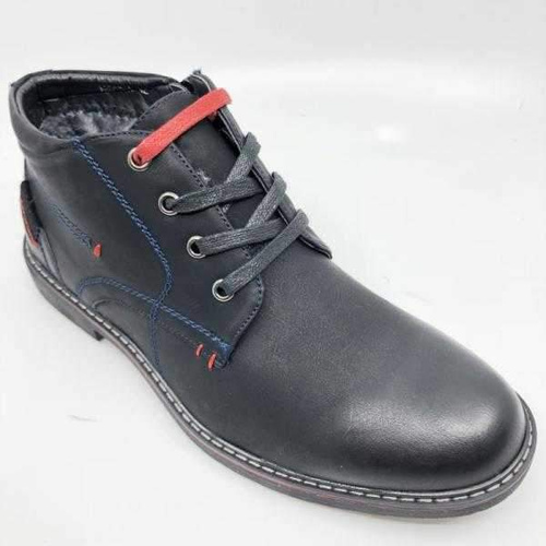 Trzewiki męskie A2010-1.BLACK/RED (41/46,8par)
