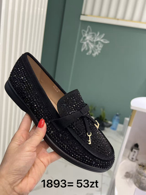 Mokasyny damskie 7A1893.BLACK (36/41,12par)