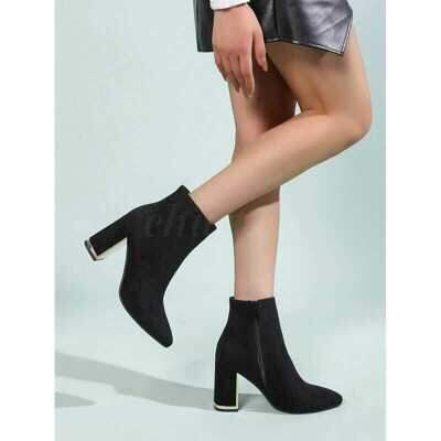 Botki damskie ocieplane 7ANS331.BLACK (36/41,12par)