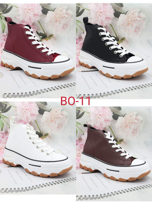 Trampki damskie 7ABO-11.KOLORDOWYBORU (36/41,12par)