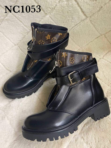 Botki damskie NC1053.BLACK Ocieplane (36/41,12par)