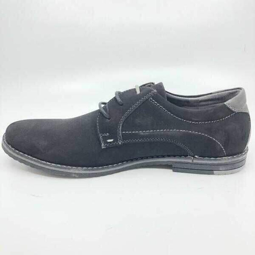 Półbuty męskie AB128-13.BLACK/GREY (40/45,8par)