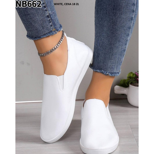 Trampki damskie NB662.WHITE (36/41,12par)