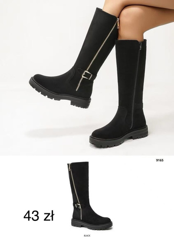 Kozaki damskie 9165.CAMEL (36/41,12par)