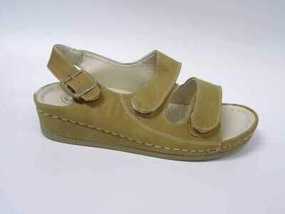 Sandały damskie 7A508-16.BEIGE (36/42,12par)