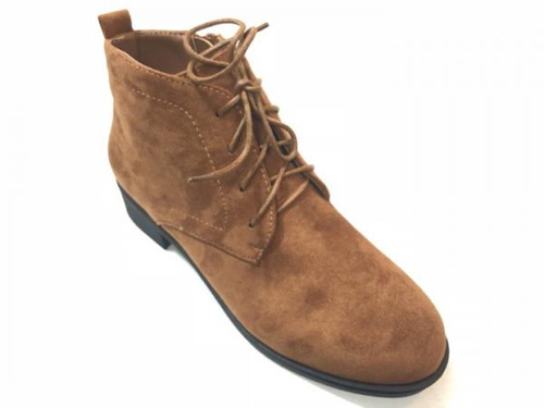 Botki damskie RM01-10.CAMEL Ocieplane (36/41,8par)