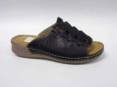 Klapki damskie 7A6927-1.BLACK (36/41,12par)