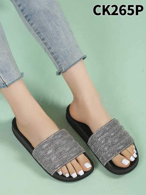 Klapki damskie 7ACK265.BLACK (36//41,12par)