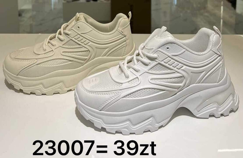 Buty sportowe damskie 7A23007.BEIGE, WHITE (36/41,12par)