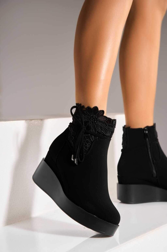 Botki damskie ZS919-1.BLACK (36/41,8par)