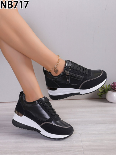 Buty sportowe damskie NB717.BLACK (36/41,12par)